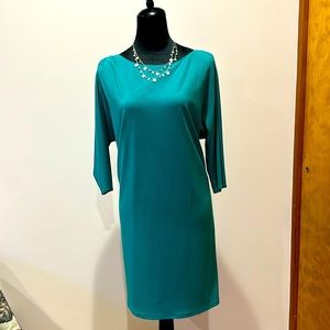 Green Ann Taylor sheath dress